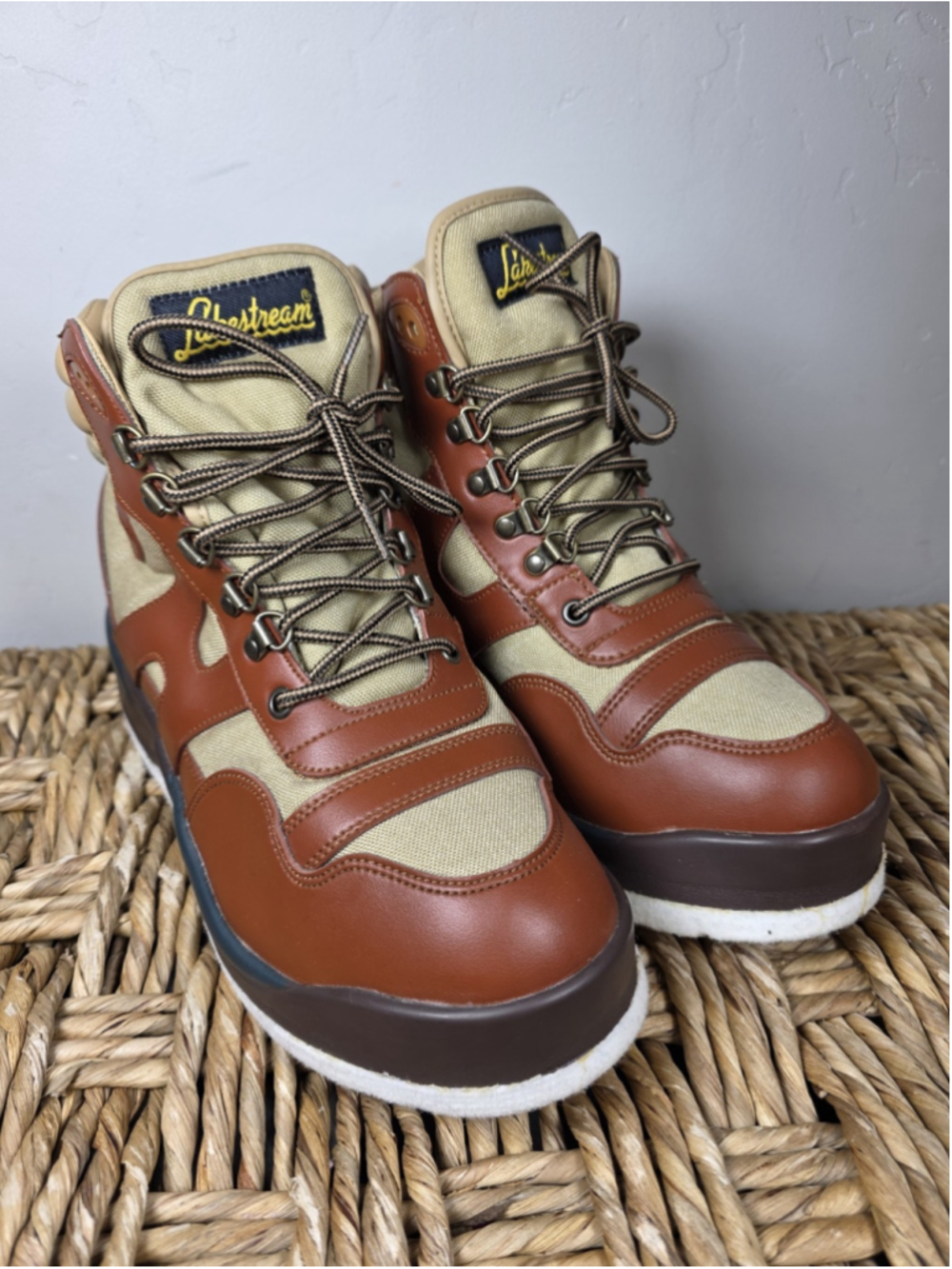 Hodgman Lakestream 19204 Wading Boots Mens Sz 10 Felt Sole Fly Fishing VTG EUC